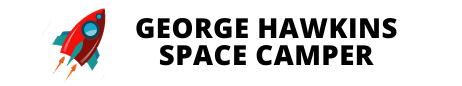 George Hawkins Space Camper Logo x2